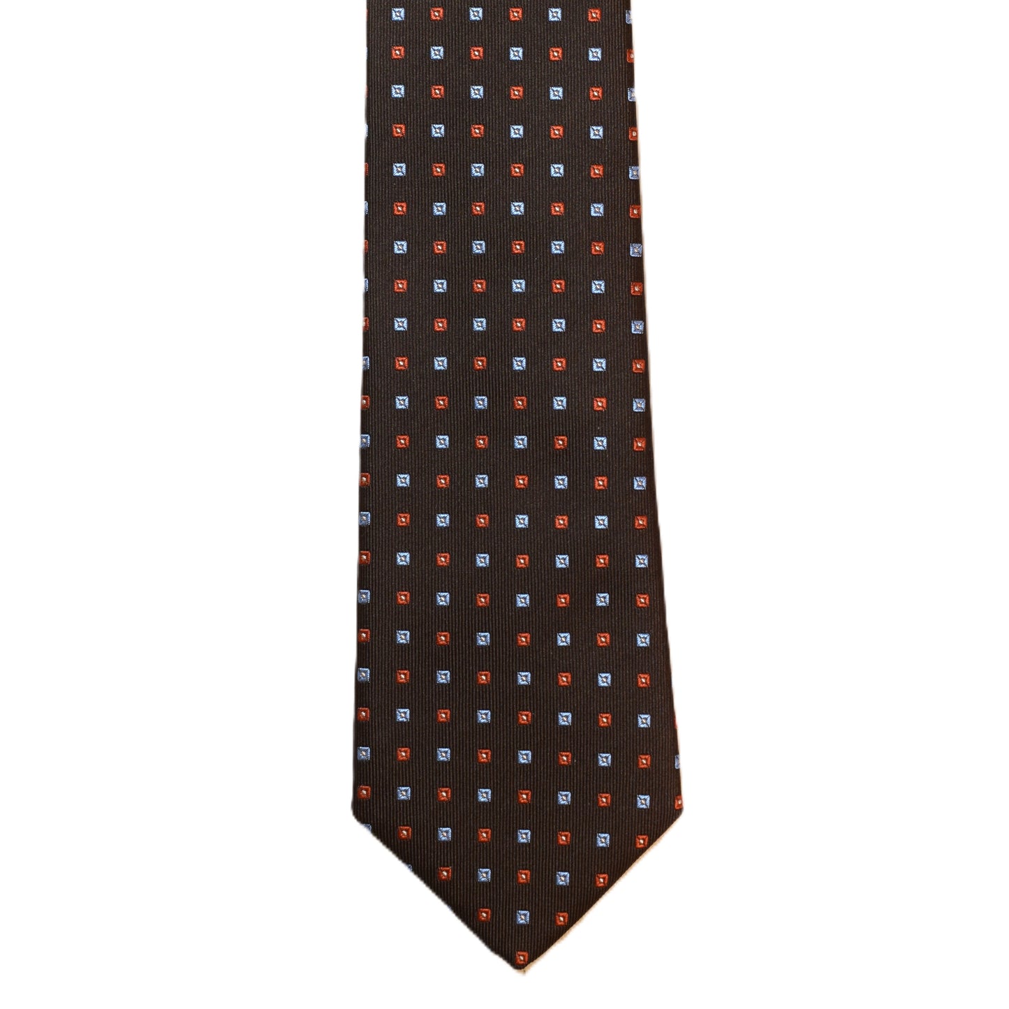 Brown_necktie_with_orange_light_blue_squares