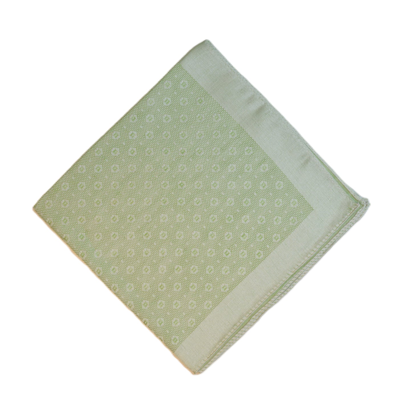 Light green pocket square