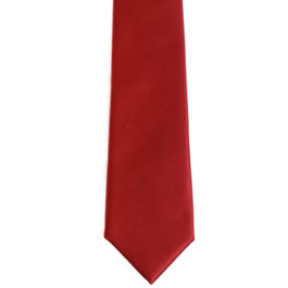 Red necktie (narrow)