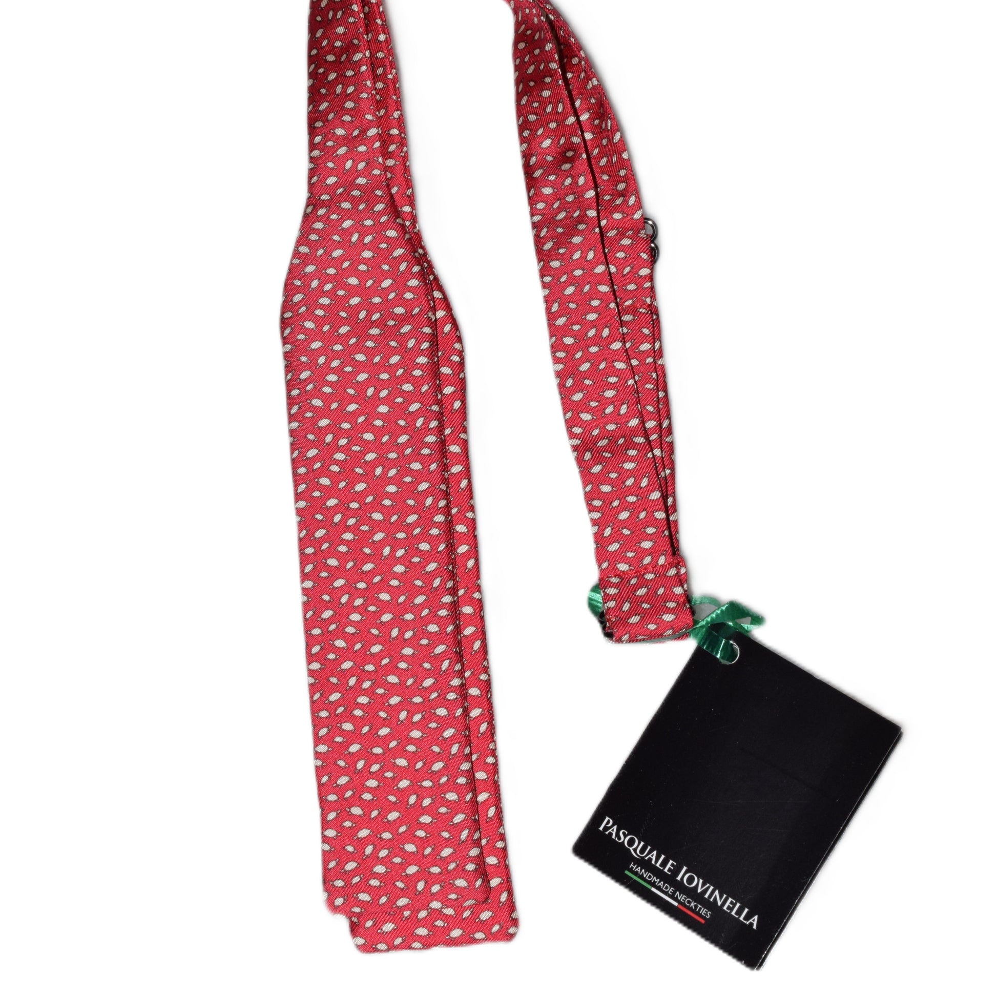 Red with white turtles bowtie